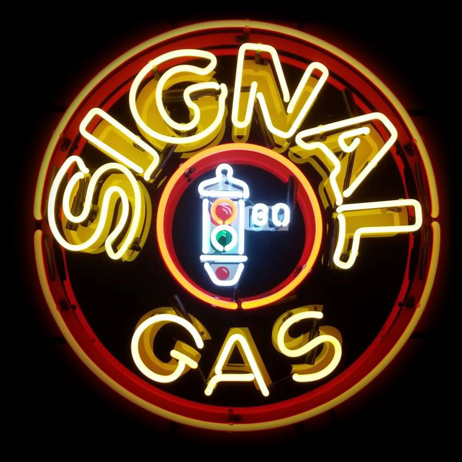 Outdoor Lighting For Store - Lampu Neon Signa Oil And Gas,