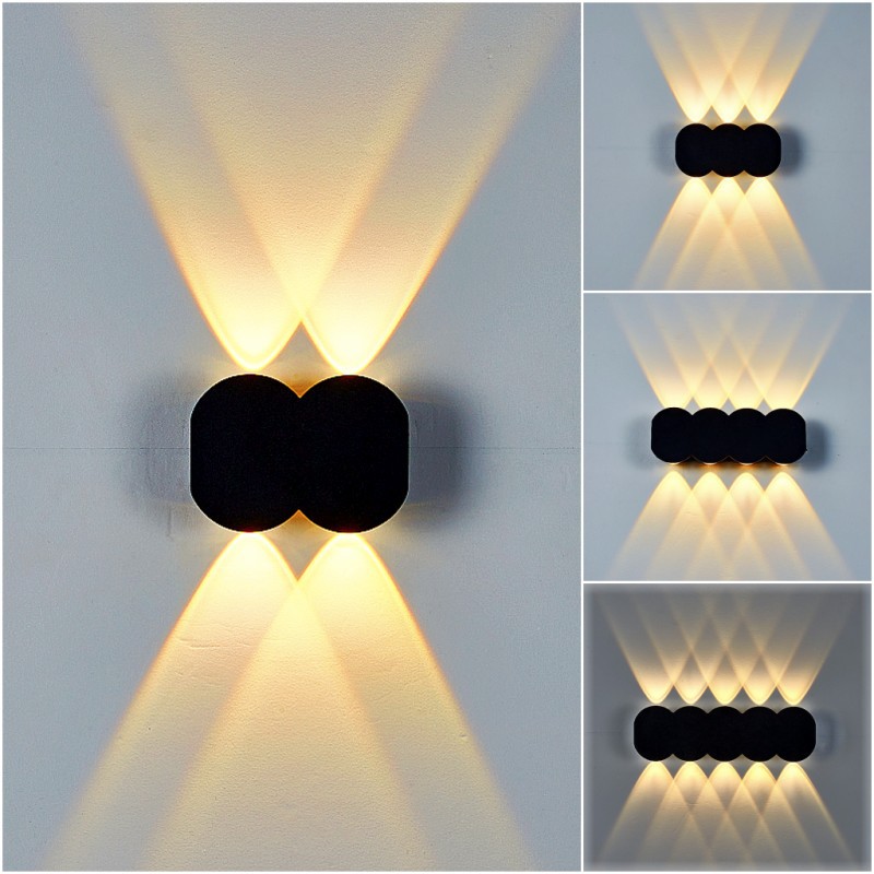 Outdoor Lighting Up And Down - Lampu Dinding LED Modern 4W 6W