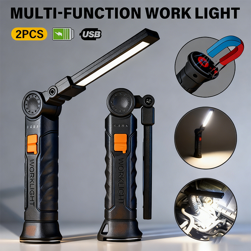 Outdoor Lighting Landscape - Senter LED COB Portabel Lampu Kerja