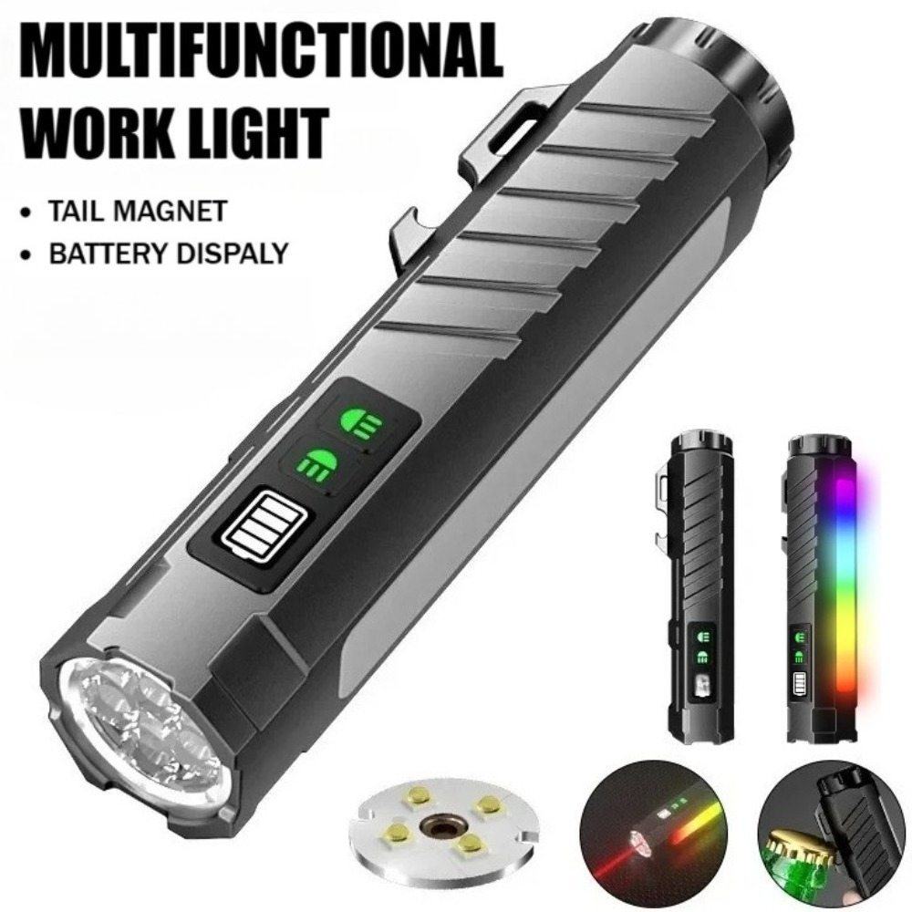 Outdoor Lighting Landscape - Senter LED Multifungsi Cahaya Kuat Dapat