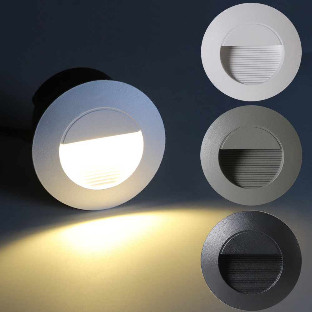 Outdoor Lighting Up And Down - Lampu langkah luar ruangan 3W LED