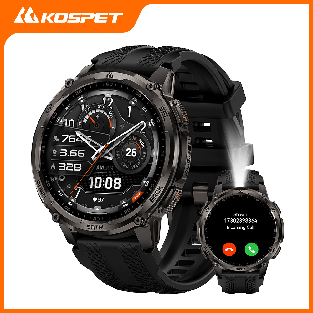 Outdoor Lighting Zones - KOSPET TANK T4C Jam Tangan Pintar