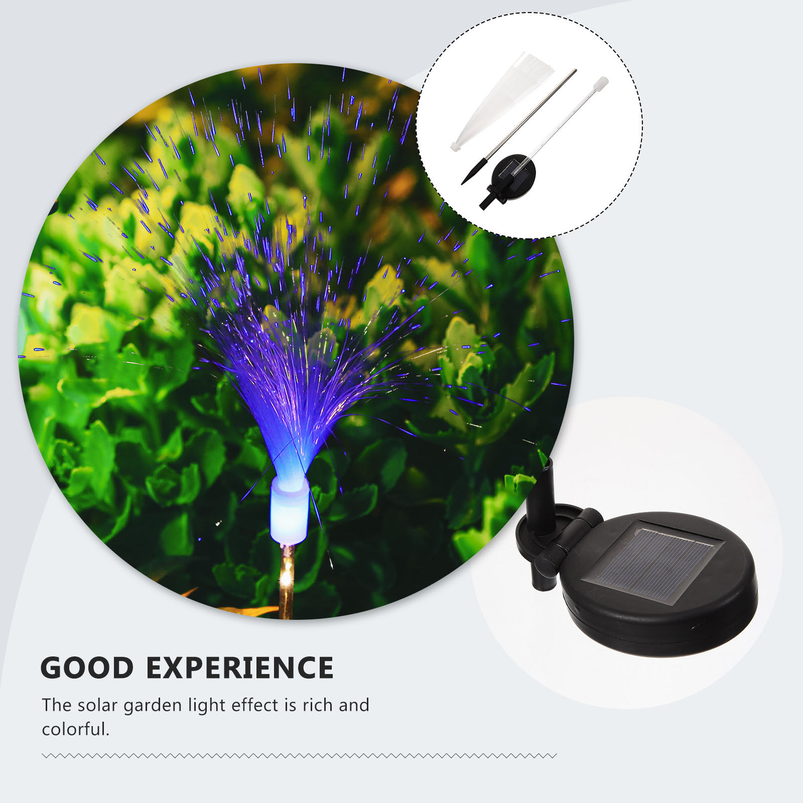 Outdoor Lighting Ground Fixtures - Lampu Taman Tenaga Surya Dekoratif untuk