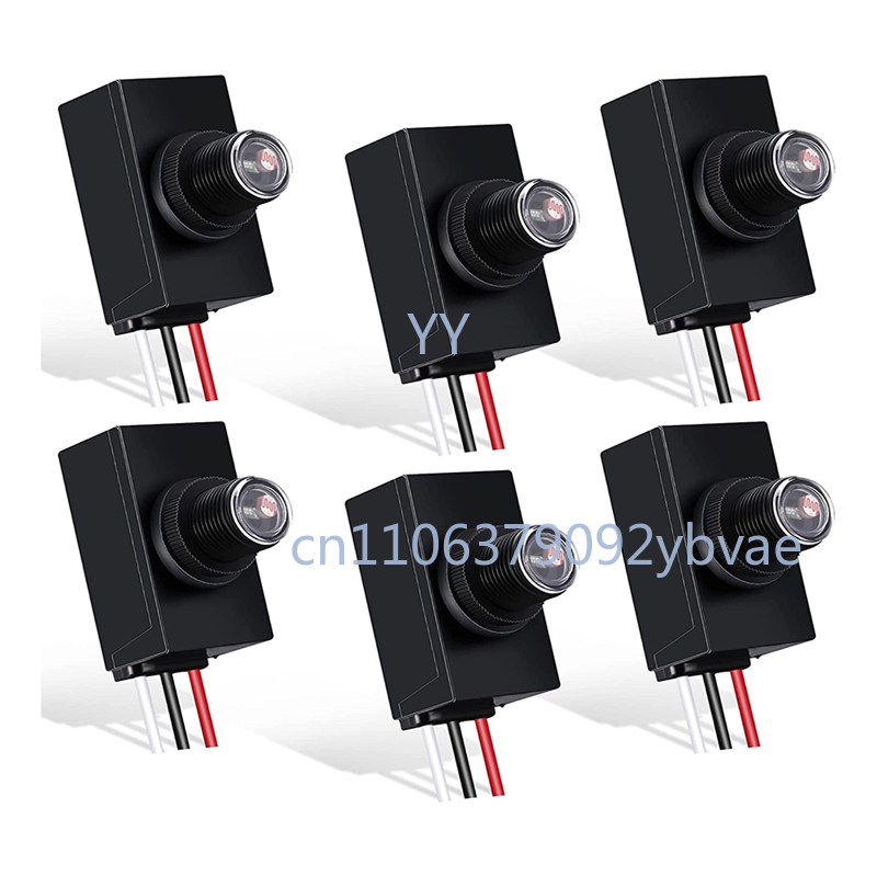 Outdoor Lighting Dusk To Dawn - 6 Paket Sensor Senja hingga Fajar
