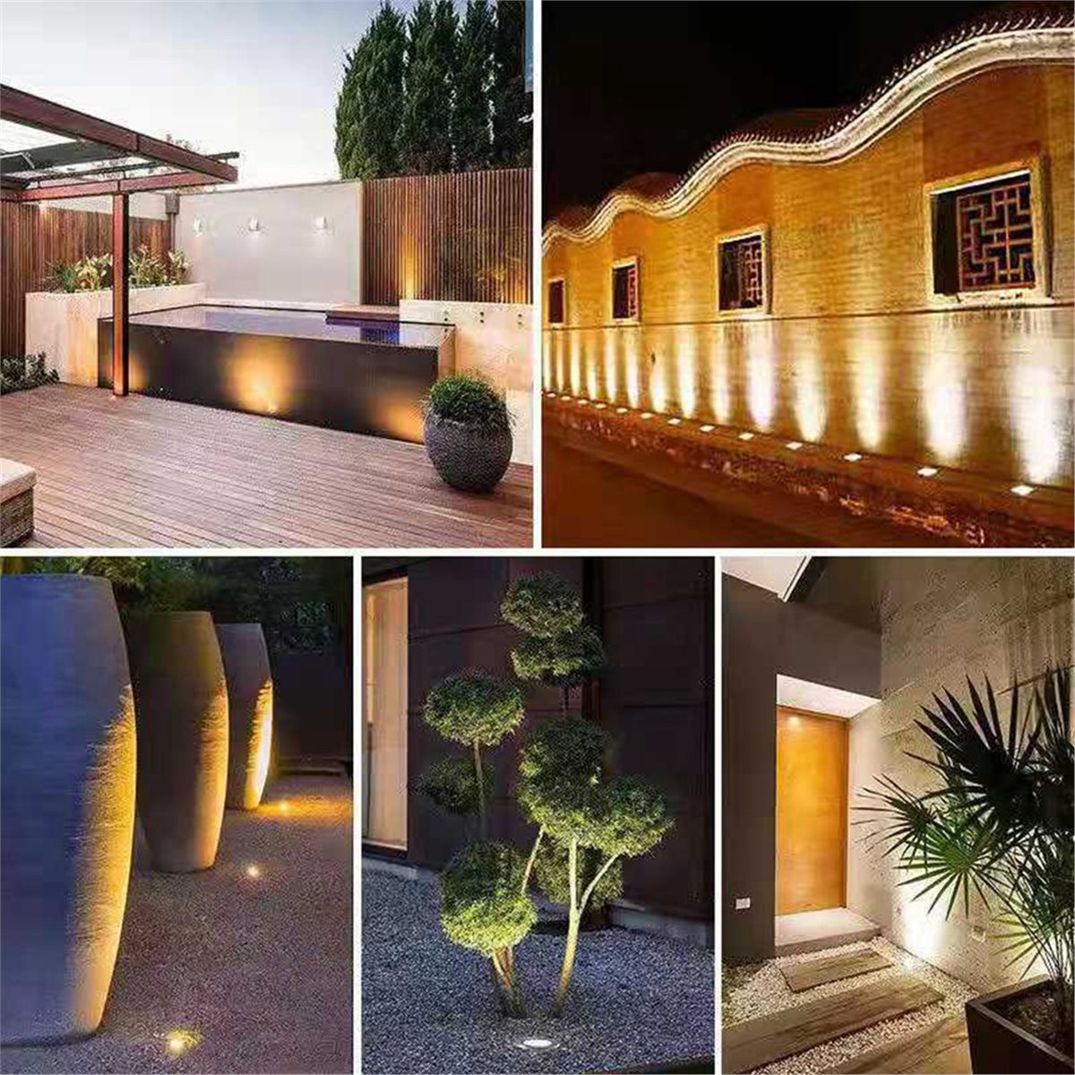 Outdoor Lighting Ground Fixtures - Rumah Lampu Bawah Tanah AA19 untuk