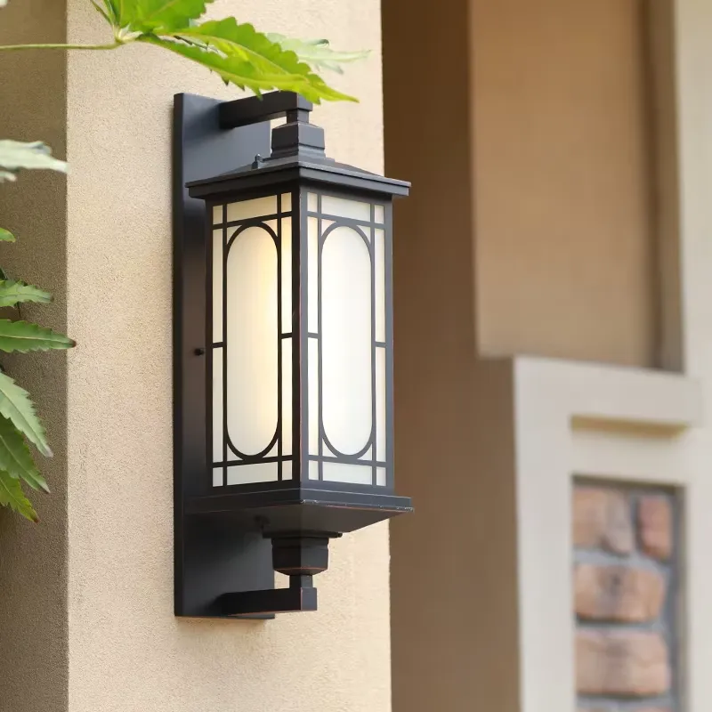 Outdoor Lighting Sconce - Lampu Dinding Luar Ruangan Modern Gaya