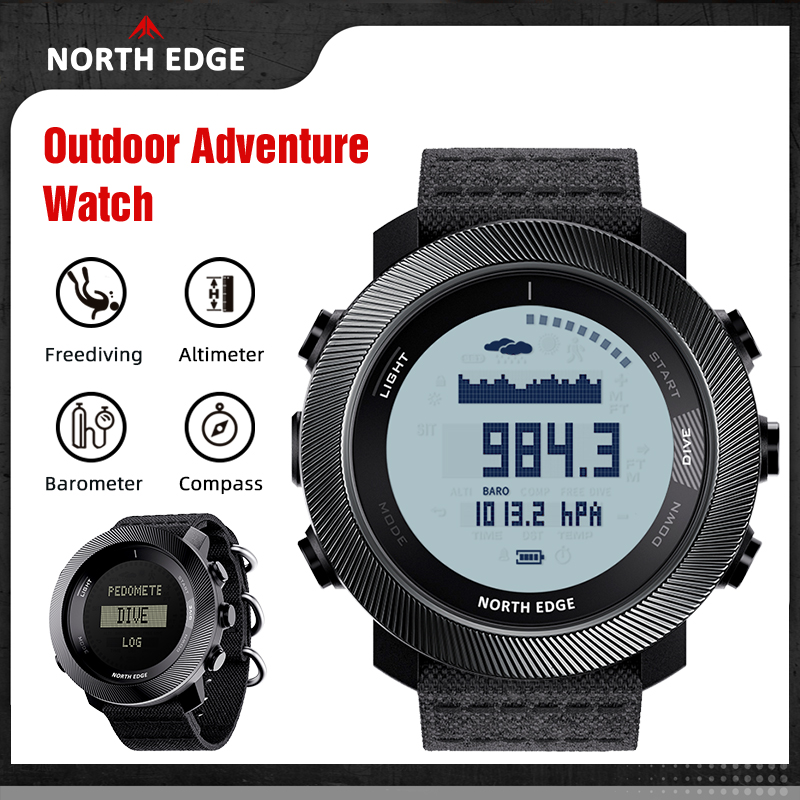 Outdoor Lighting Zones - NORTH EDGE APACHE-D Jam Tangan Digital