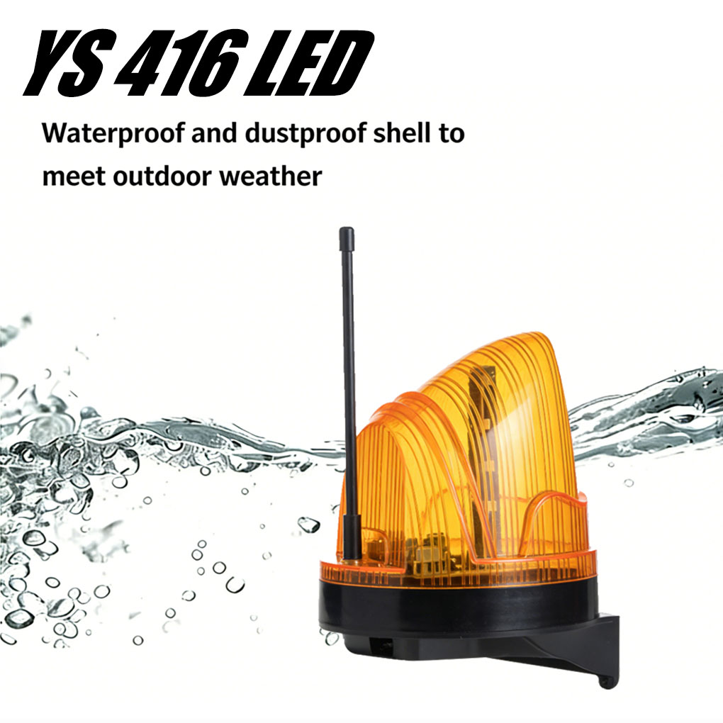 Outdoor Lighting Sconce - Lampu Peringatan Strobo LED Universal 12V/220V