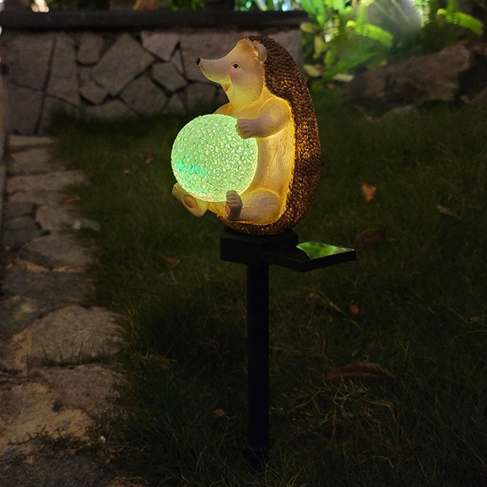 Outdoor Lighting Ground Fixtures - 1 Buah Lampu Tenaga Surya Bentuk