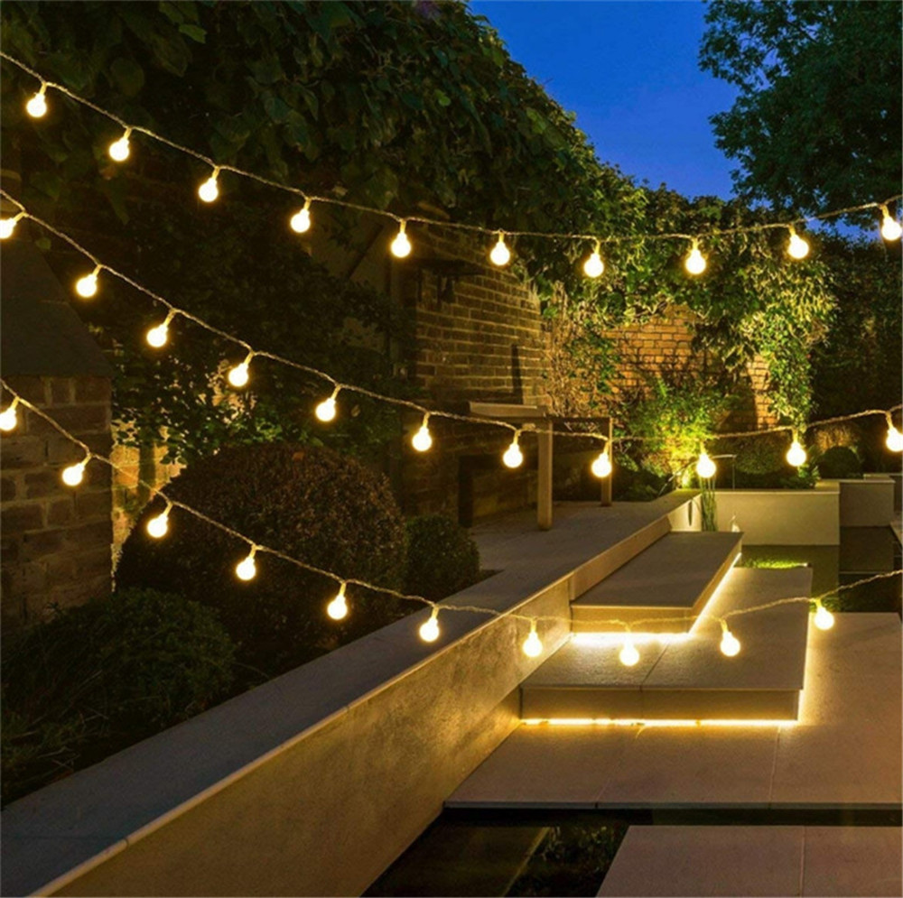 Lampu String Tenaga Surya/USB/ - Outdoor Lighting Patio ulasan dan harga