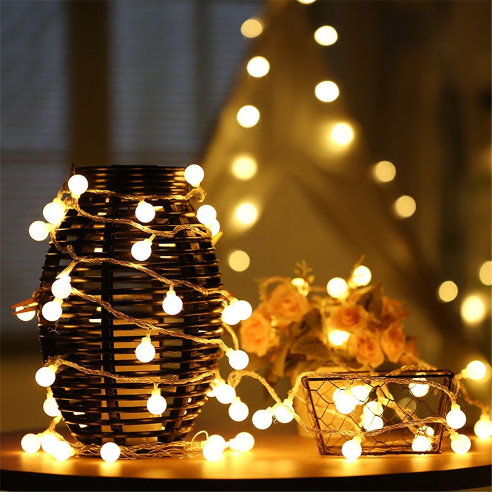 Lampu String Tenaga Surya/USB/ - Outdoor Lighting Patio ulasan dan harga