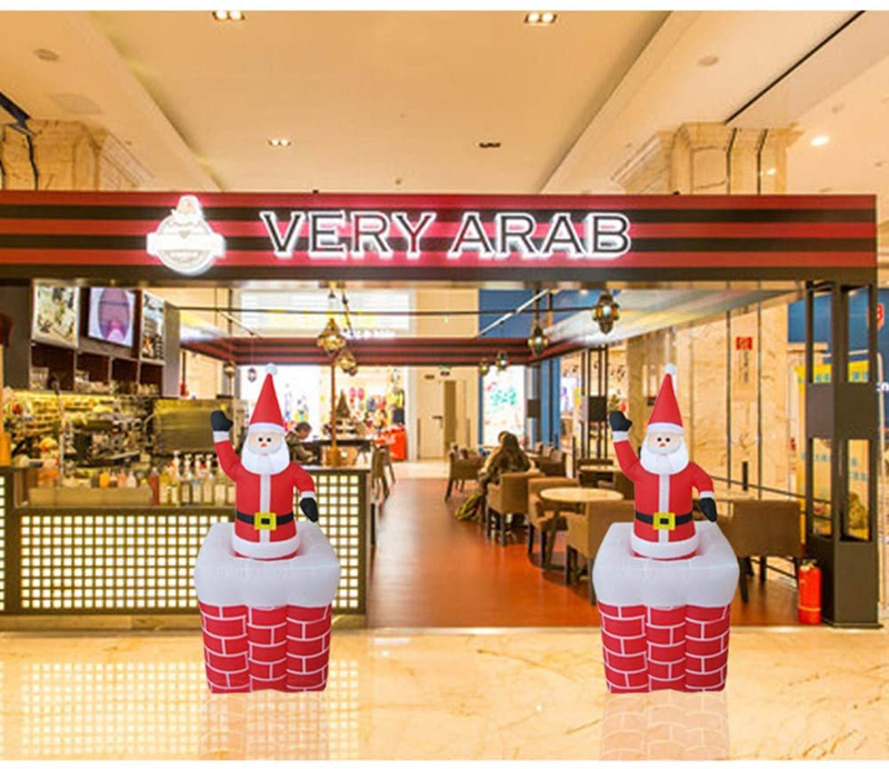 Natal Tiup Melambaikan Santa C - Outdoor Lighting Up And Down ulasan dan harga