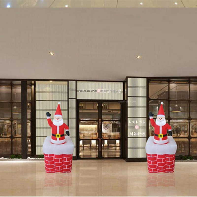 Natal Tiup Melambaikan Santa C - Outdoor Lighting Up And Down ulasan dan harga