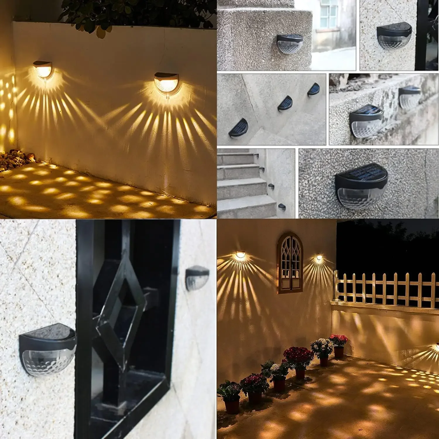 Lampu LED Tenaga Surya Lampu D - Outdoor Lighting Sconce ulasan dan harga