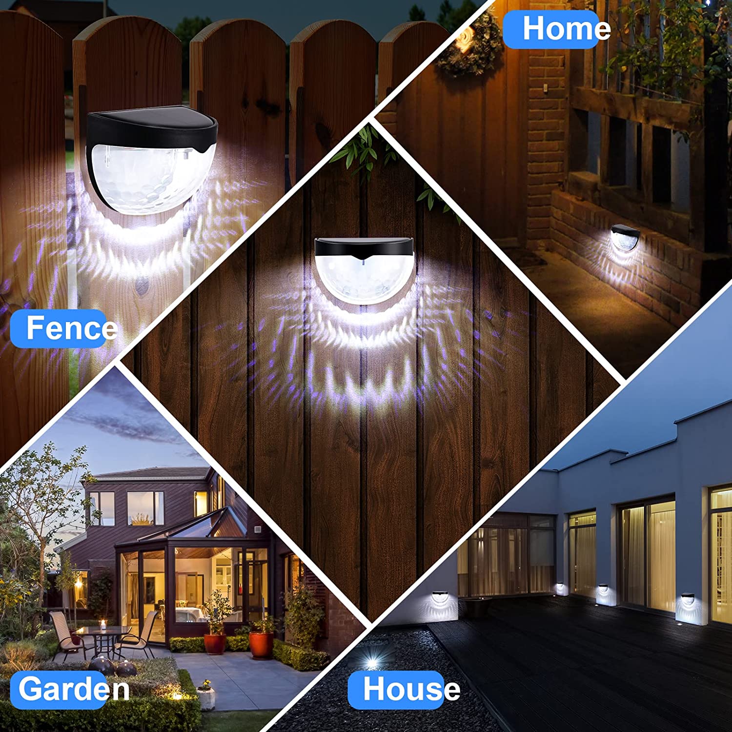 Lampu LED Tenaga Surya Lampu D - Outdoor Lighting Sconce ulasan dan harga