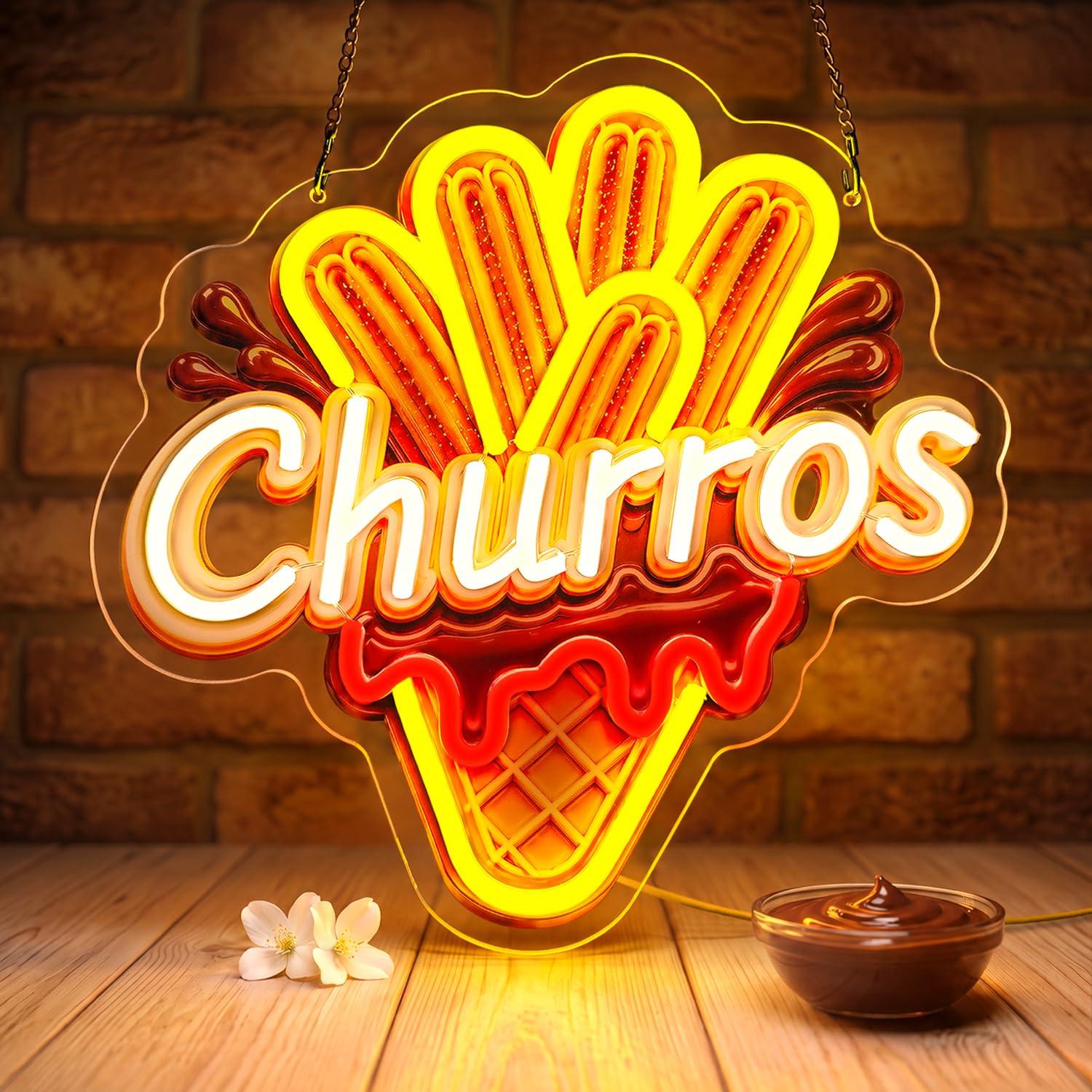 Lampu LED Neon Churros USB yan - Outdoor Lighting For Store ulasan dan harga