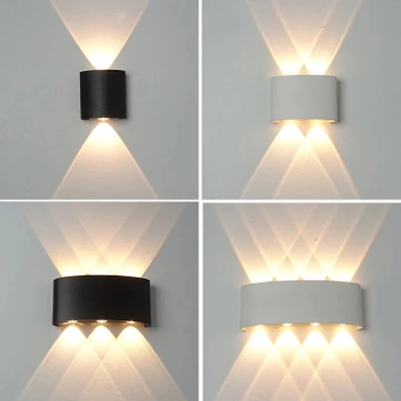 Lampu Dinding LED 2W 4W 6W 8W  - Outdoor Lighting Up And Down ulasan dan harga