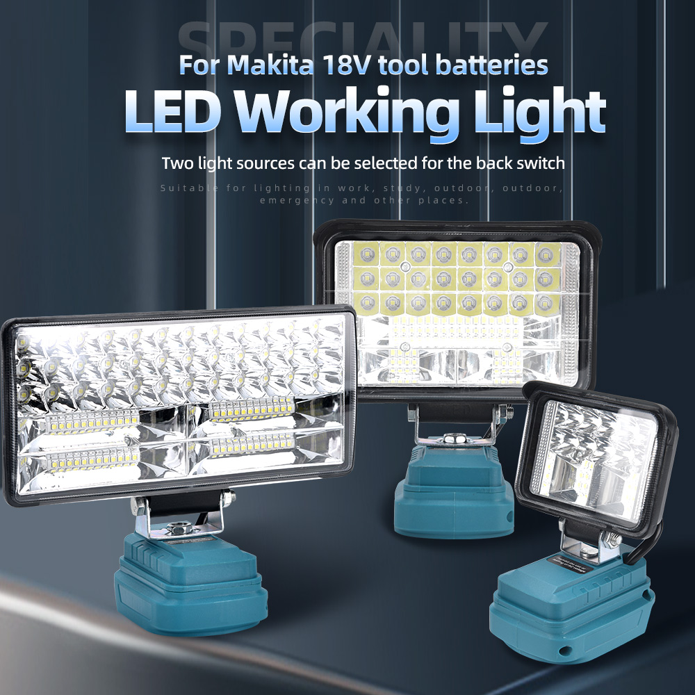 Lampu LED 18V untuk Makita, De - Zumtobel Outdoor Lighting ulasan dan harga