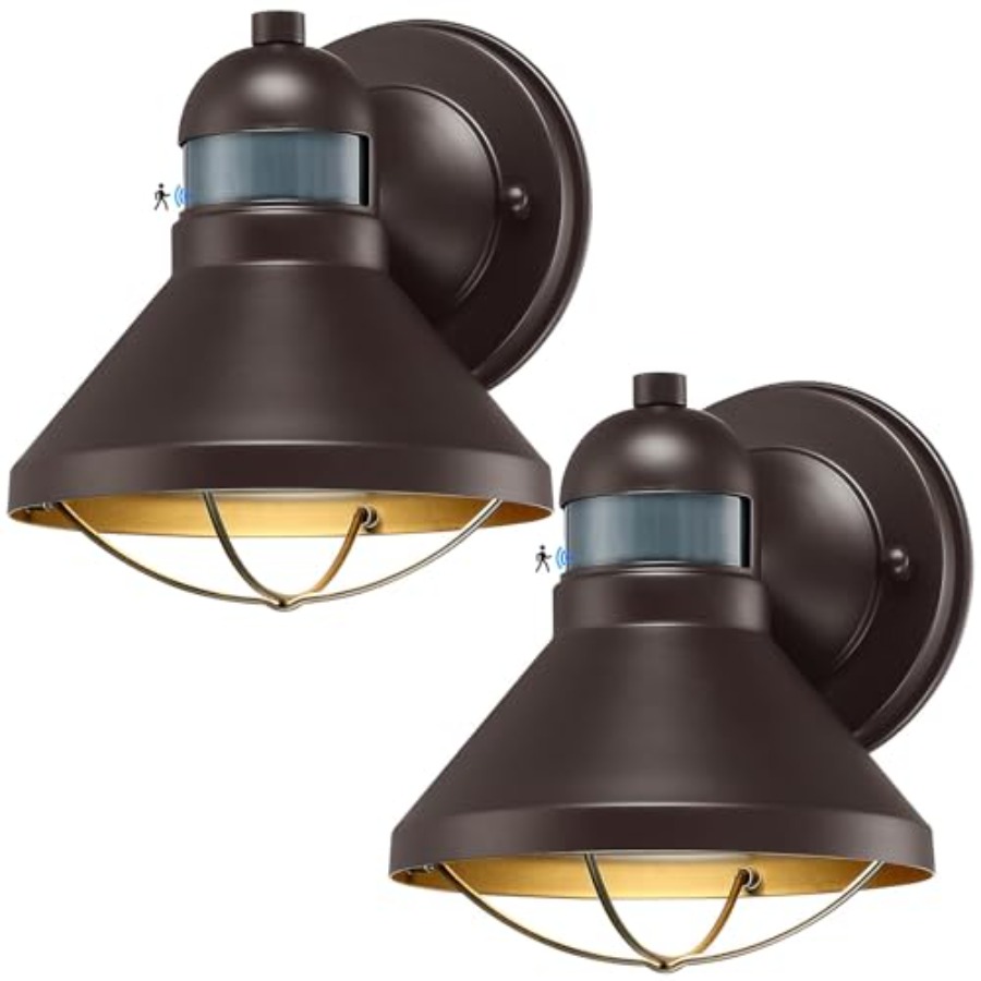2 Paket Lampu Dinding LED Sens - Outdoor Lighting Lanterns ulasan dan harga