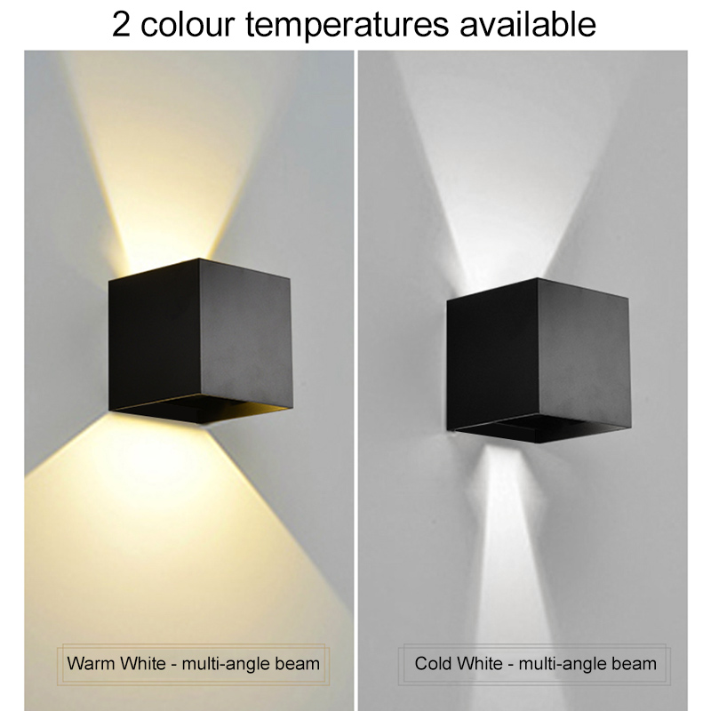 Lampu Dinding LED 7W Putih Din - Outdoor Lighting Up And Down ulasan dan harga