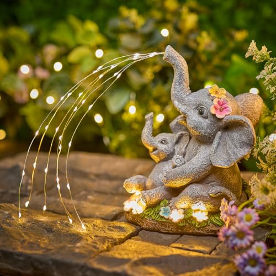 Patung Dekorasi Taman Gajah Su - Outdoor Lighting Patio ulasan dan harga
