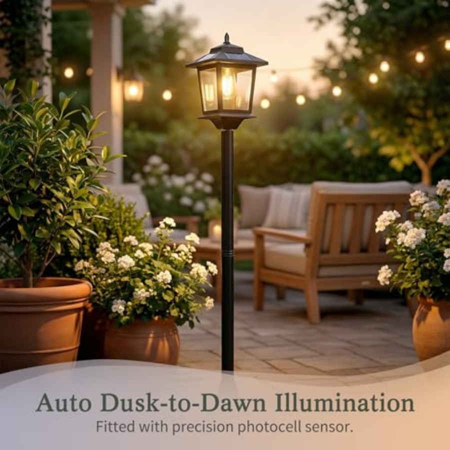 Lampu Tiang Tenaga Surya Luar  - Outdoor Lighting Patio ulasan dan harga