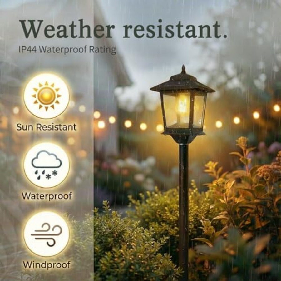 Lampu Tiang Tenaga Surya Luar  - Outdoor Lighting Patio ulasan dan harga