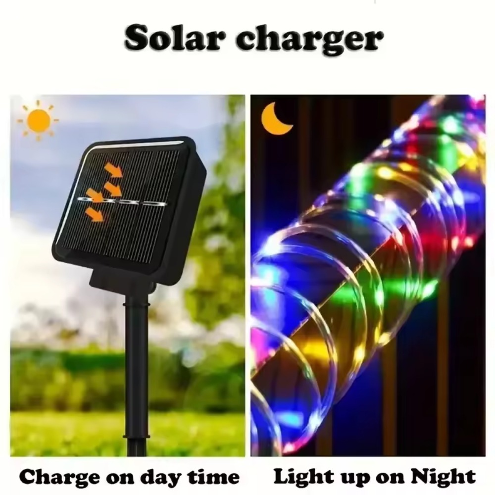 7M/12M/22M Lampu Led Tali Tabu - Outdoor Lighting Youtube ulasan dan harga