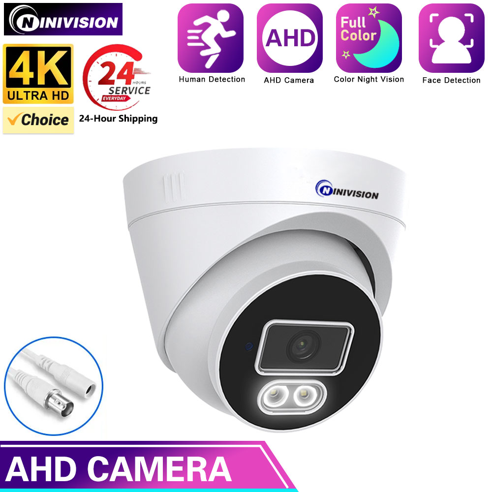 4K 8MP 24H CCTV visi malam war - Outdoor Lighting Video ulasan dan harga