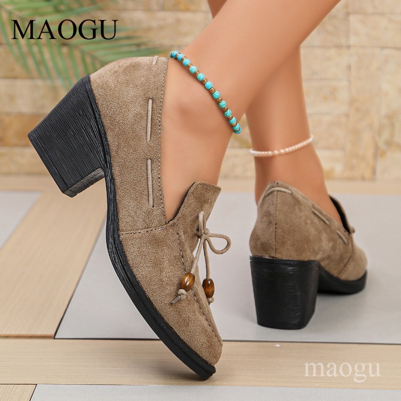Sepatu Wanita Hak 7CM Musim Se - Outdoor Lighting Vintage ulasan dan harga