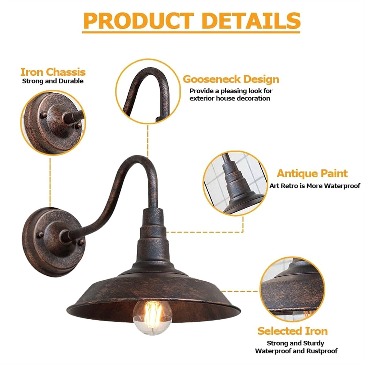 # Lampu Dinding Luar Ruangan V - Outdoor Lighting Vintage ulasan dan harga