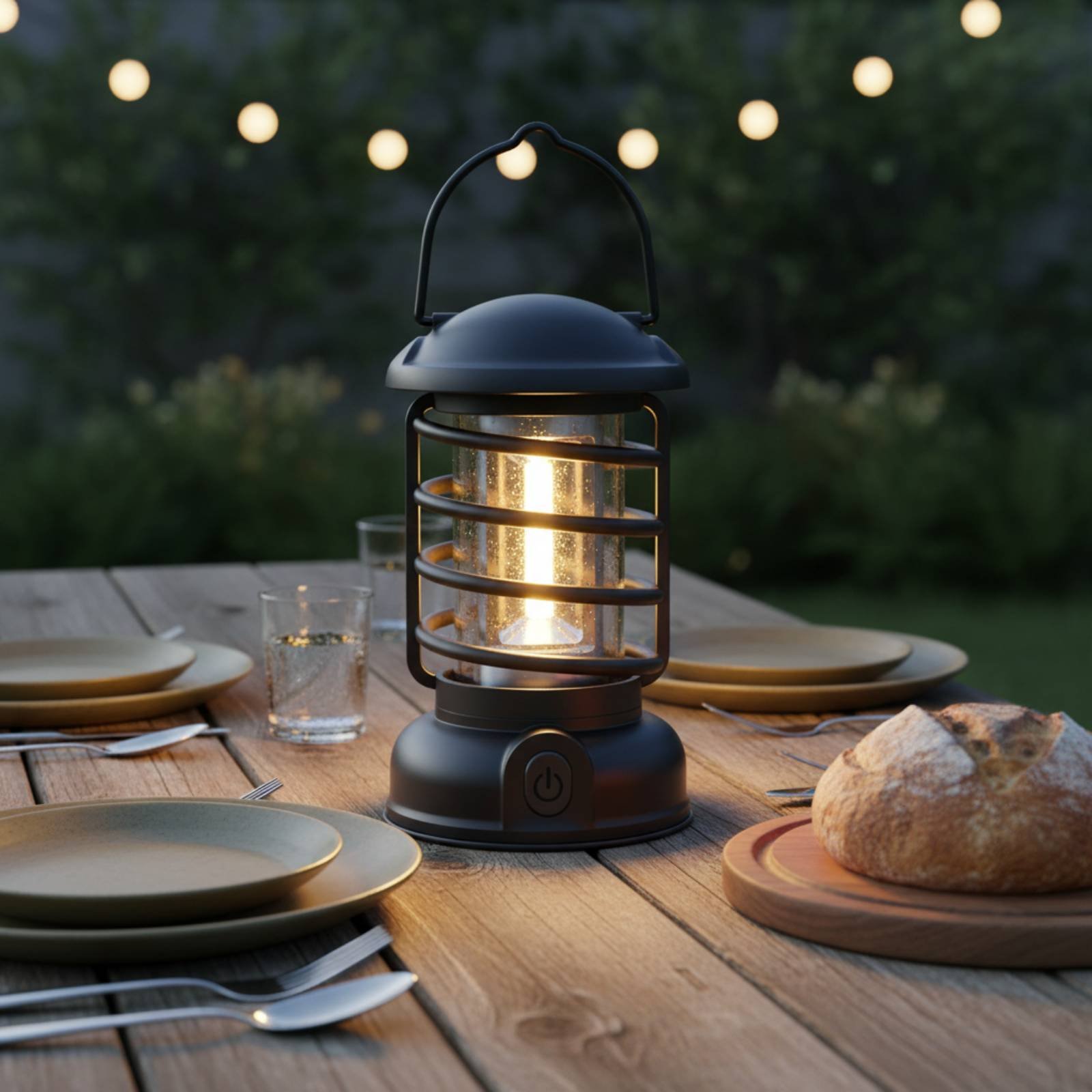Lentera Kemah Retro Sumber Day - Outdoor Lighting Lanterns ulasan dan harga