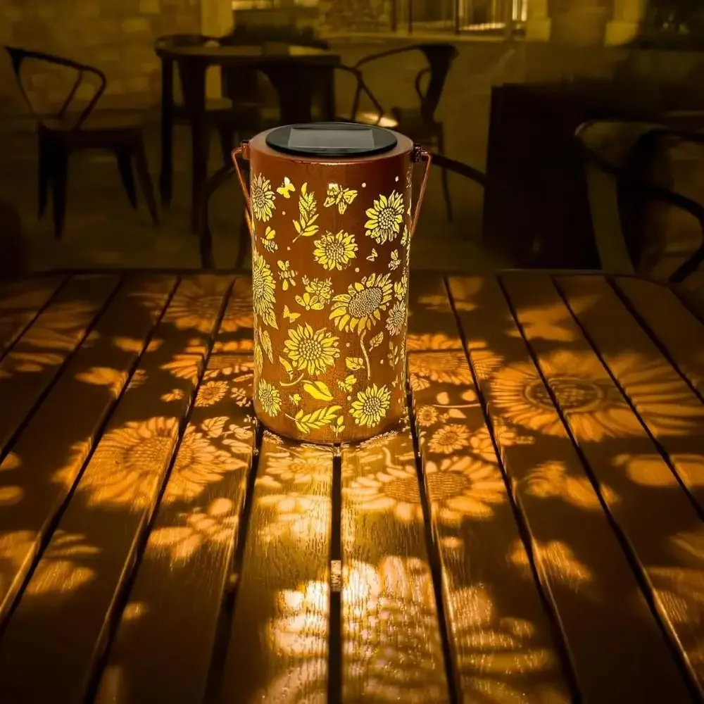 Lampu Bunga Matahari dan Lampu - Outdoor Lighting Patio ulasan dan harga