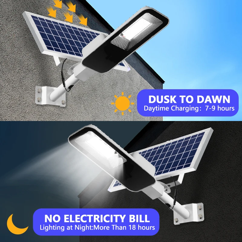 Lampu Jalan Tenaga Surya Kuat  - Outdoor Lighting Dusk To Dawn ulasan dan harga