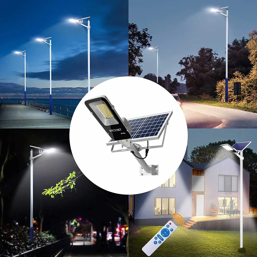 Lampu Jalan Tenaga Surya Kuat  - Outdoor Lighting Dusk To Dawn ulasan dan harga