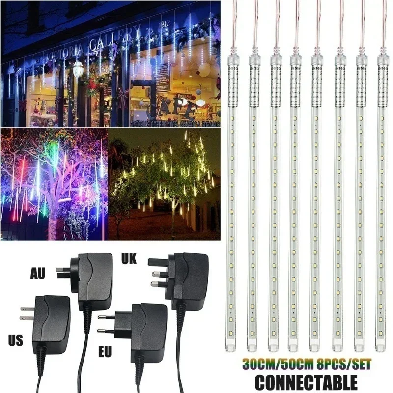 Lampu setrip LED 8 tabung huja - Outdoor Lighting Youtube ulasan dan harga