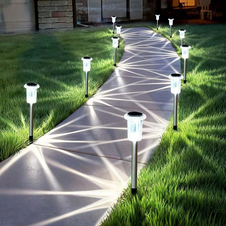 4 buah Lampu Taman Tabung Stai - Outdoor Lighting Youtube ulasan dan harga