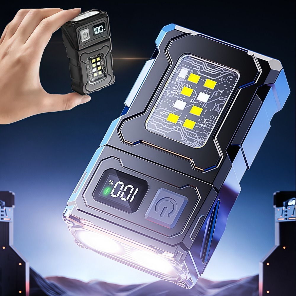 Senter LED Mini Isi Ulang deng - Outdoor Lighting Rechargeable ulasan dan harga