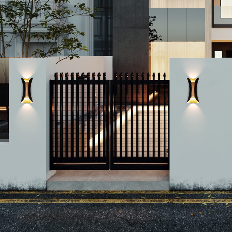 Lampu Dinding LED 10W Aluminiu - Outdoor Lighting Sconce ulasan dan harga