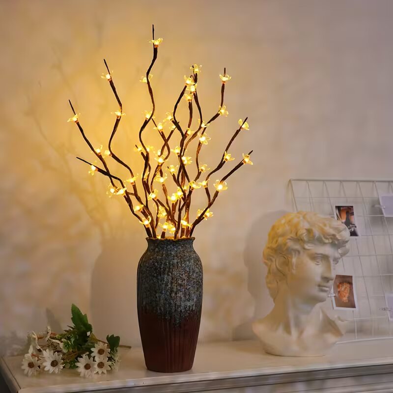1/2 Buah 20LED Lampu Cabang Po - Outdoor Lighting For Home ulasan dan harga
