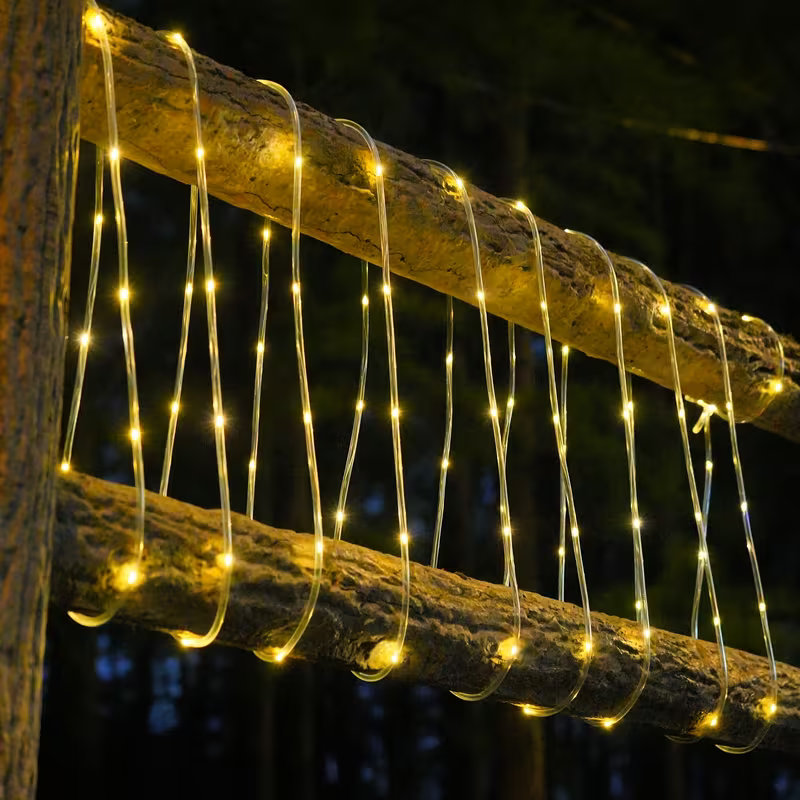 Lampu Tali Surya 50/100 LED Ta - Outdoor Lighting Youtube ulasan dan harga