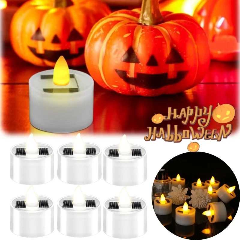Lilin LED Tanpa Api Bertenaga  - Outdoor Lighting Dusk To Dawn ulasan dan harga