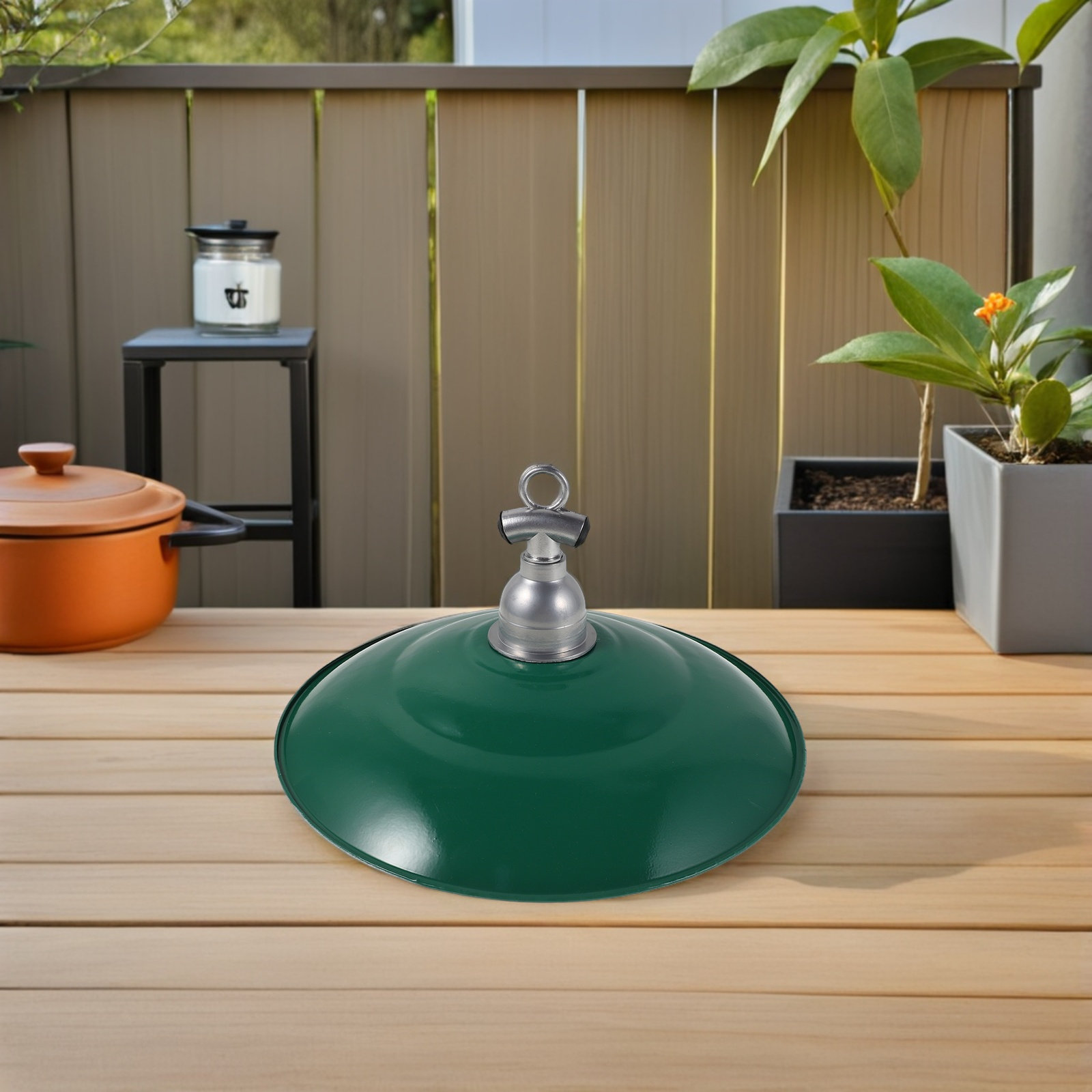 Kap Lampu Enamel Rustic 30Cm,  - Outdoor Lighting Vintage ulasan dan harga