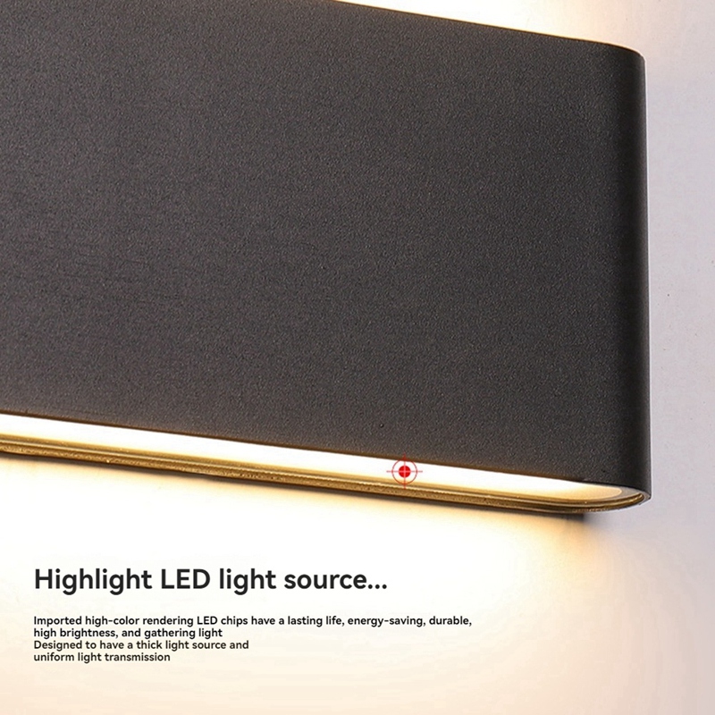 Lampu Dinding LED Tahan Air La - Outdoor Lighting Sconce ulasan dan harga