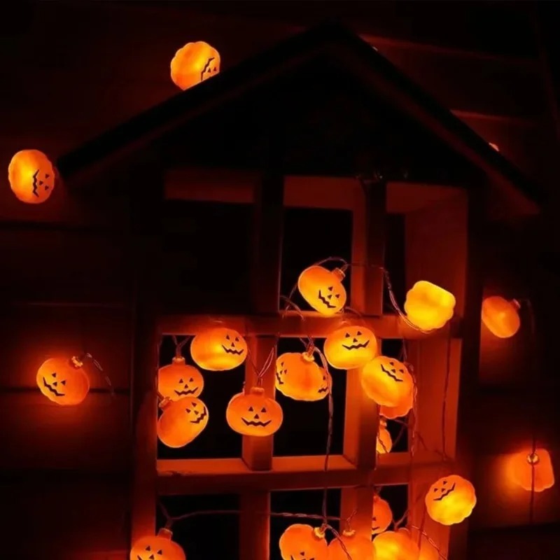 Lampu Hias Labu Halloween 20LE - Outdoor Lighting Lanterns ulasan dan harga