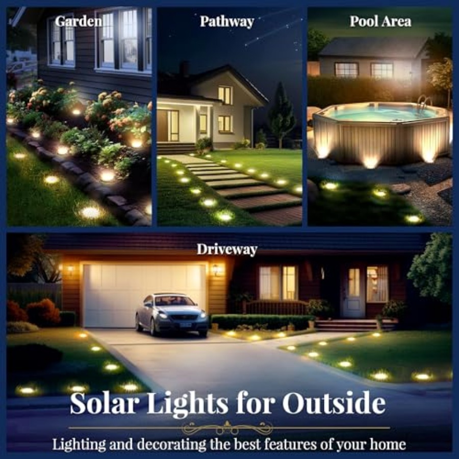 Lampu Taman Tenaga Surya Lampu - Outdoor Lighting Patio ulasan dan harga