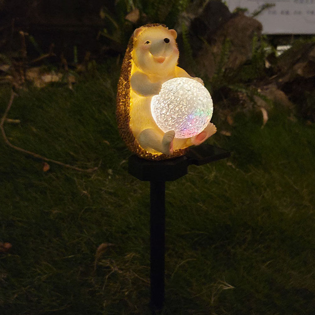1 Buah Lampu Tenaga Surya Bent - Outdoor Lighting Ground Fixtures ulasan dan harga